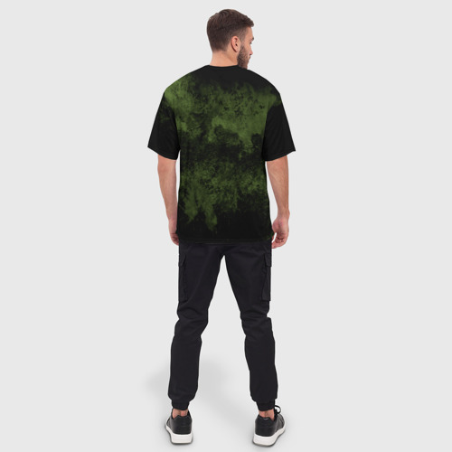 Мужская футболка oversize 3D Green Day, цвет 3D печать - фото 4