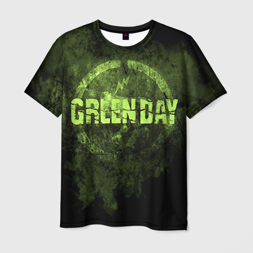 Мужская футболка 3D Green Day Фото 01 Мужская футболка 3D Green Day Фото 01