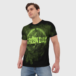 Мужская футболка 3D Green Day - фото 2