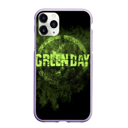 Чехол для iPhone 11 Pro матовый Green Day