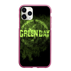 Чехол для iPhone 11 Pro Max матовый Green Day