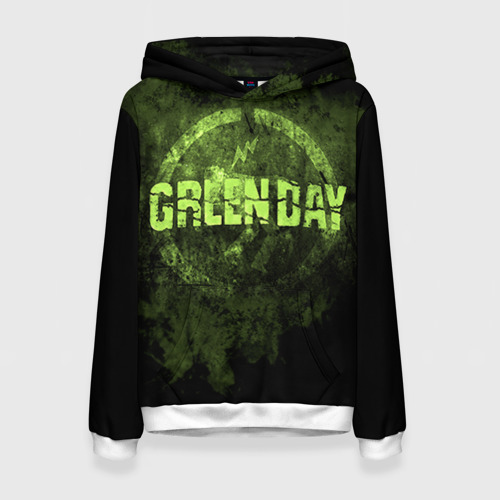 Женская толстовка 3D Green Day, цвет 3D печать