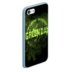 Чехол для iPhone 5/5S матовый Green Day - фото 2