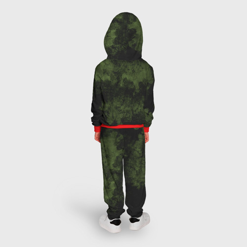 Детский костюм с толстовкой 3D Green Day, цвет красный - фото 4