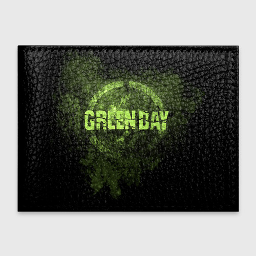 Обложка для студенческого билета Green Day, цвет красный