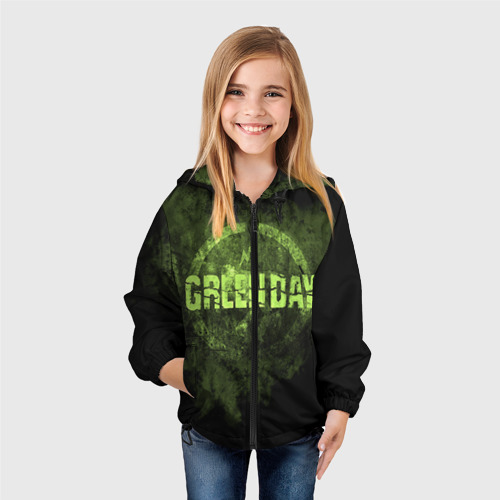Детская ветровка 3D Green Day, цвет черный - фото 4