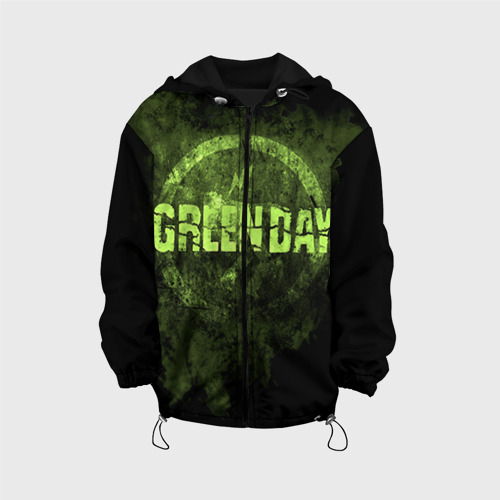 Детская куртка 3D Green Day, цвет черный