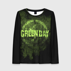 Женский лонгслив 3D Green Day