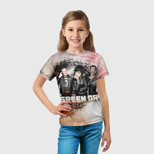 Детская футболка 3D Green Day, цвет 3D печать - фото 5