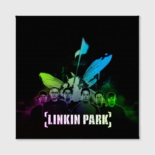 Холст квадратный Linkin Park, цвет 3D печать - фото 2