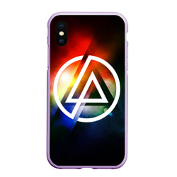 Чехол для iPhone XS Max матовый Linkin Park