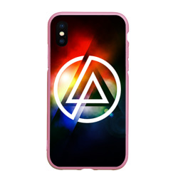 Чехол для iPhone XS Max матовый Linkin Park