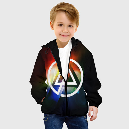 Детская куртка 3D Linkin Park, цвет черный - фото 3