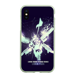 Чехол для iPhone XS Max матовый Linkin Park