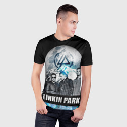 Мужская футболка 3D Slim Linkin Park - фото 2