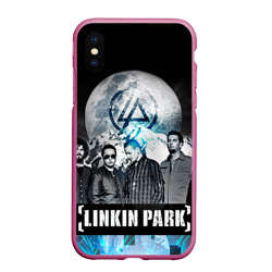 Чехол для iPhone XS Max матовый Linkin Park