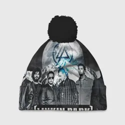 Шапка 3D c помпоном Linkin Park