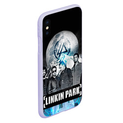 Чехол для iPhone XS Max матовый Linkin Park - фото 2