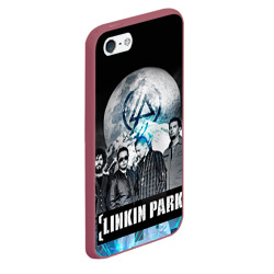 Чехол для iPhone 5/5S матовый Linkin Park - фото 2