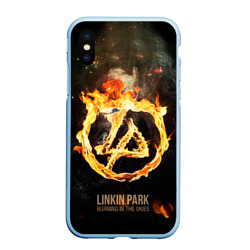 Чехол для iPhone XS Max матовый Linkin Park