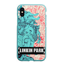 Чехол для iPhone XS Max матовый Linkin Park