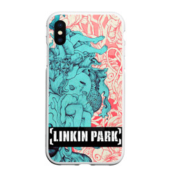 Чехол для iPhone XS Max матовый Linkin Park