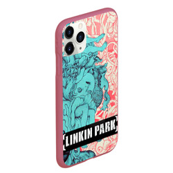 Чехол для iPhone 11 Pro Max матовый Linkin Park - фото 2