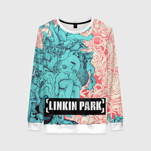 Женский свитшот 3D Linkin Park, цвет 3D печать