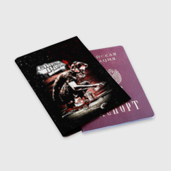 Обложка для паспорта матовая кожа Linkin Park - фото 2