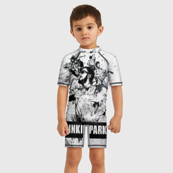 Детский купальный костюм 3D Linkin Park - фото 2