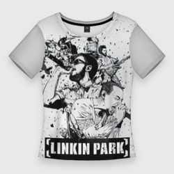 Женская футболка 3D Slim Linkin Park
