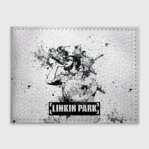 Обложка для студенческого билета Linkin Park, цвет бирюзовый