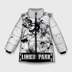 Зимняя куртка для девочек 3D Linkin Park