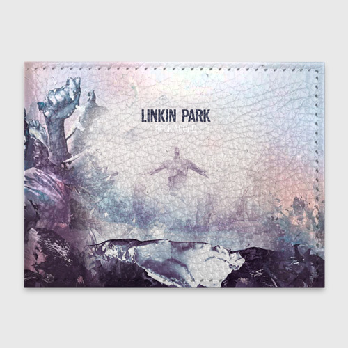 Обложка для студенческого билета Linkin Park, цвет бирюзовый