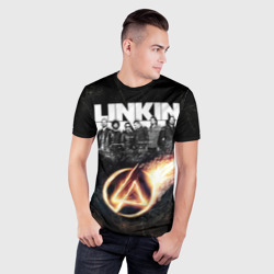 Мужская футболка 3D Slim Linkin Park - фото 2