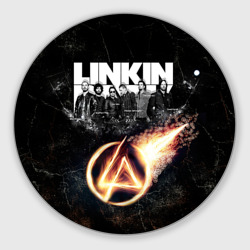 Круглый коврик для мышки Linkin Park