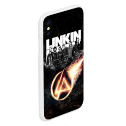 Чехол для iPhone XS Max матовый Linkin Park - фото 2