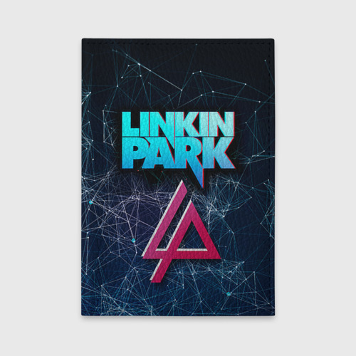 Обложка для автодокументов Linkin Park, цвет оранжевый