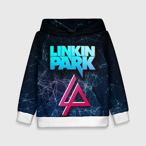 Детская толстовка 3D Linkin Park, цвет белый