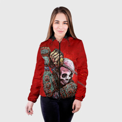 Женская куртка 3D Скелет - фото 2