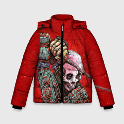 Зимняя куртка для мальчиков 3D Скелет