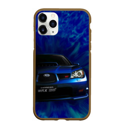 Чехол для iPhone 11 Pro Max матовый Subaru