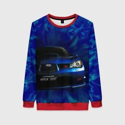 Женский свитшот 3D Subaru