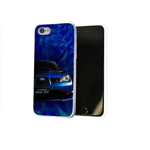 Чехол для Apple iPhone 7/8 soft-touch NEW Subaru Фото 01 Чехол для Apple iPhone 7/8 soft-touch NEW Subaru Фото 01