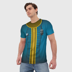 Мужская футболка 3D Комбинезон Убежища 111 - фото 2