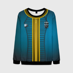 Мужской свитшот 3D Комбинезон Убежища 111 Fallout