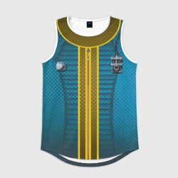 Мужская спортивная майка 3D Комбинезон Убежища 111 Fallout