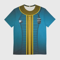 Мужская футболка 3D Комбинезон Убежища 111 Fallout