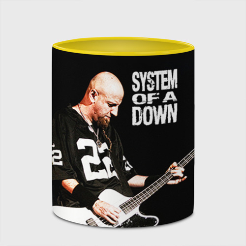 Кружка с полной запечаткой System of a Down: басист Шаво Одаджян - фото 4