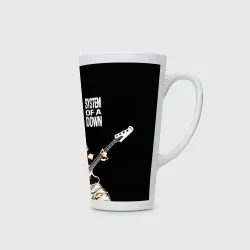 Кружка Латте System of a Down: басист Шаво Одаджян - фото 2